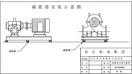 松江牌减震器的安装和维护方法